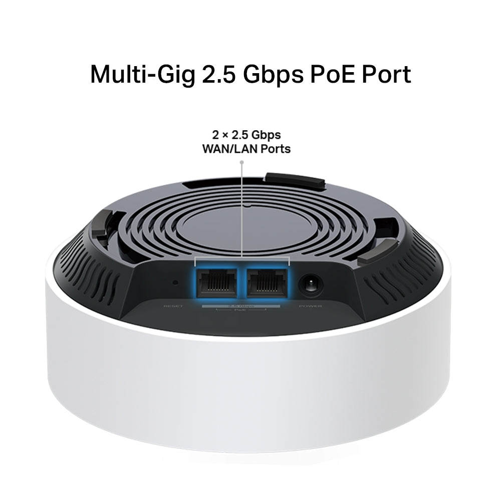 TP-Link Deco X50-PoE AX3000 Whole Home Mesh Wi-Fi 6 Gigabit Router System with PoE | Up to 3000 Mbps | 2.5Gbps Port TP-Link Deco X50-PoE AX3000 Whole Home Mesh Wi-Fi 6 Gigabit Router System with PoE | Up to 3000 Mbps | 2.5Gbps Port